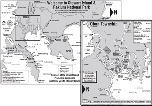  Download PDF Stewart Island Street Map